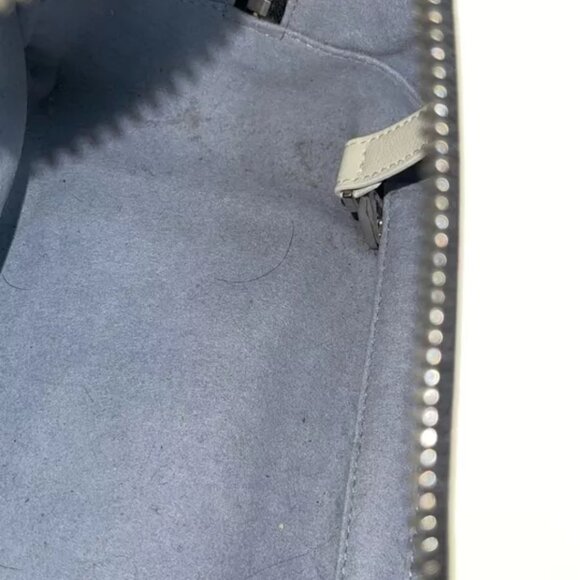 Senreve Doctor Bag Satchel Handbag Shoulder Bag Zip Sand Genuine Italian Leather - Picture 8 of 16